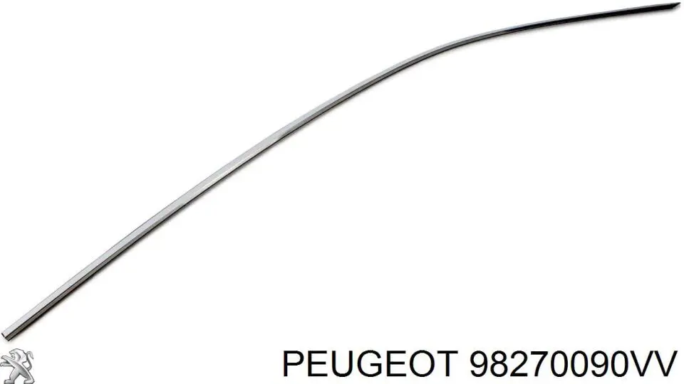 Moldura do teto direita Peugeot/Citroen 98270090VV preço, a partir de 150,05 USD