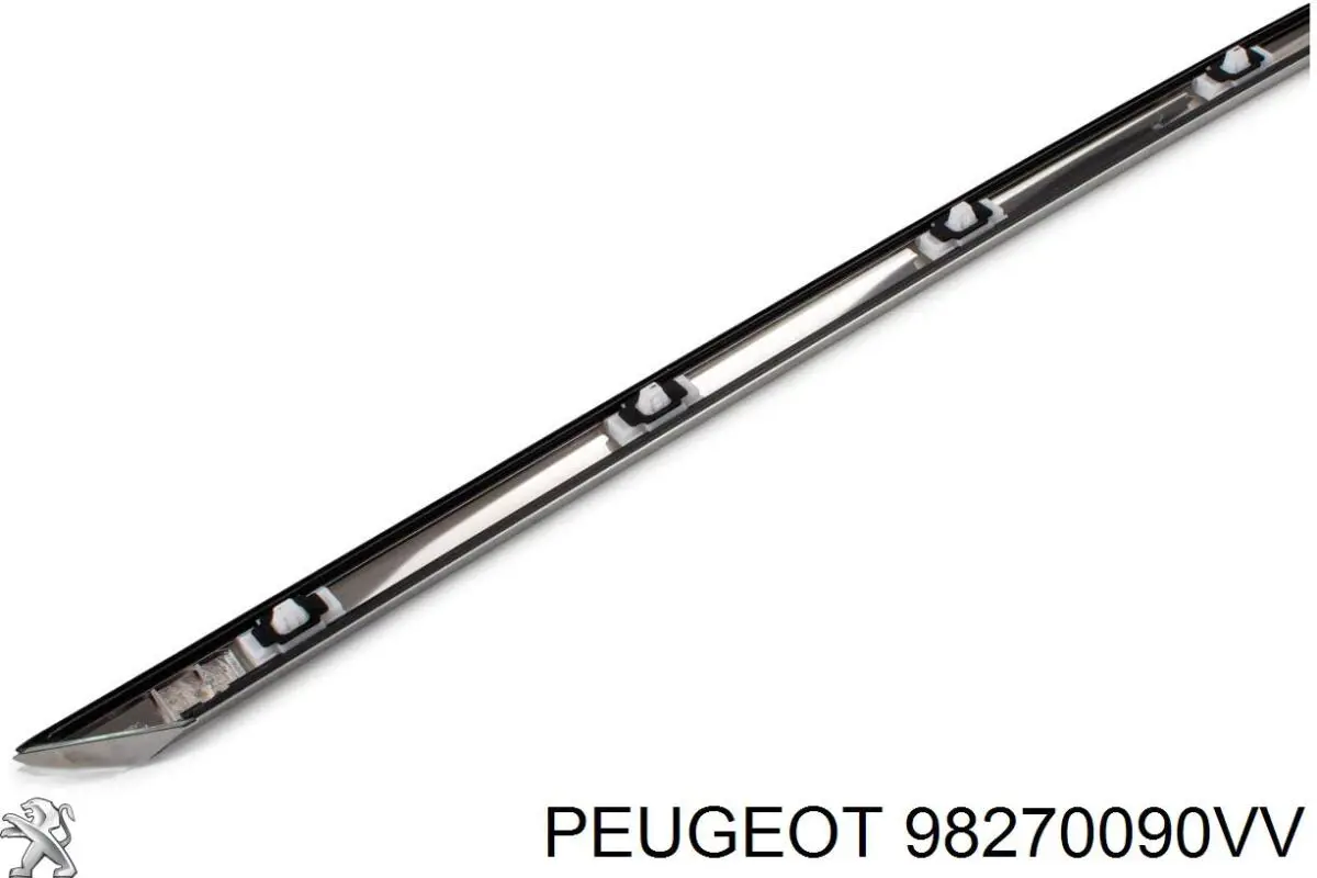 Moldura do teto direita 98270090VV Peugeot/Citroen