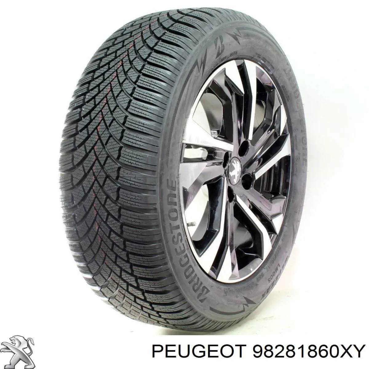 98281860XY Peugeot/Citroen Discos de roda de aleação ligeira (de aleação ligeira, de titânio)
