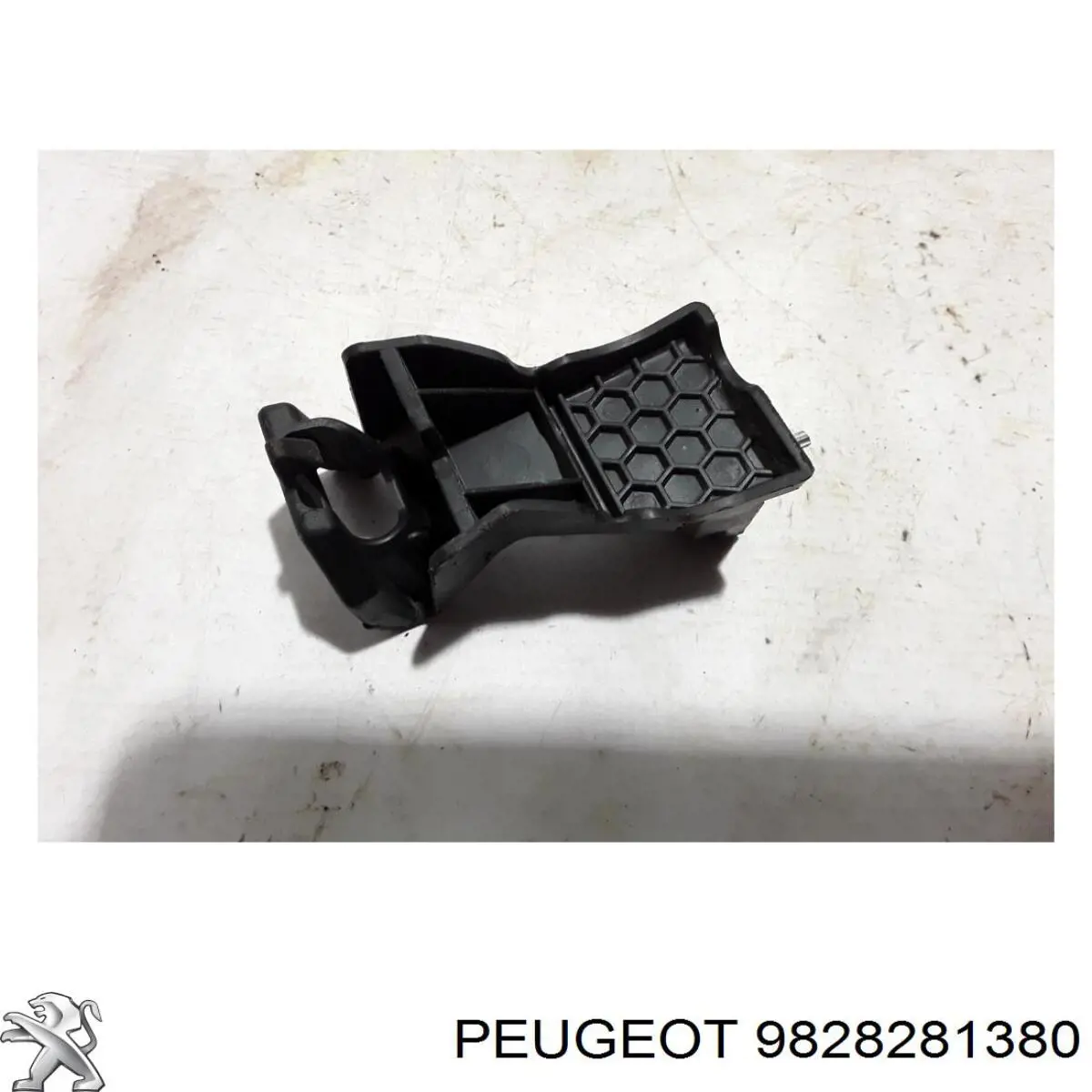 9828281380 Peugeot/Citroen Consola (adaptador) de fixação das luzes dianteiras