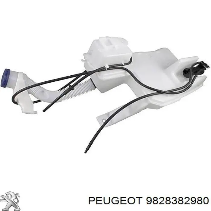 9836393680 Peugeot/Citroen Tanque de fluido para lavador de vidro