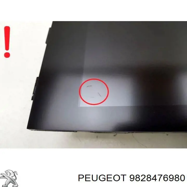 9828476980 Peugeot/Citroen Mostrador multifuncional