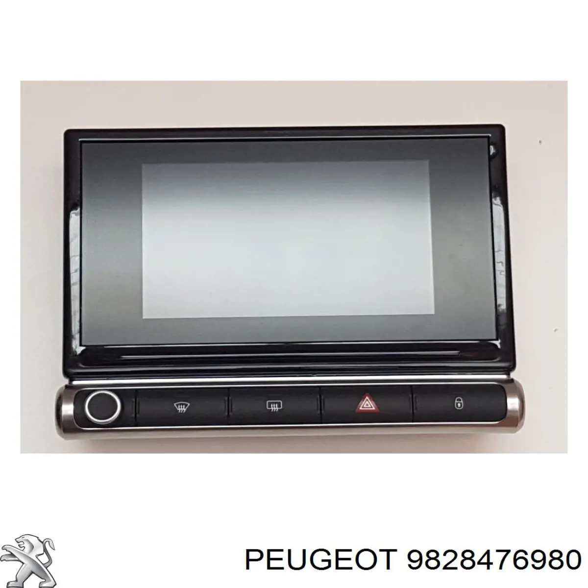 Mostrador multifuncional 9828476980 Peugeot/Citroen