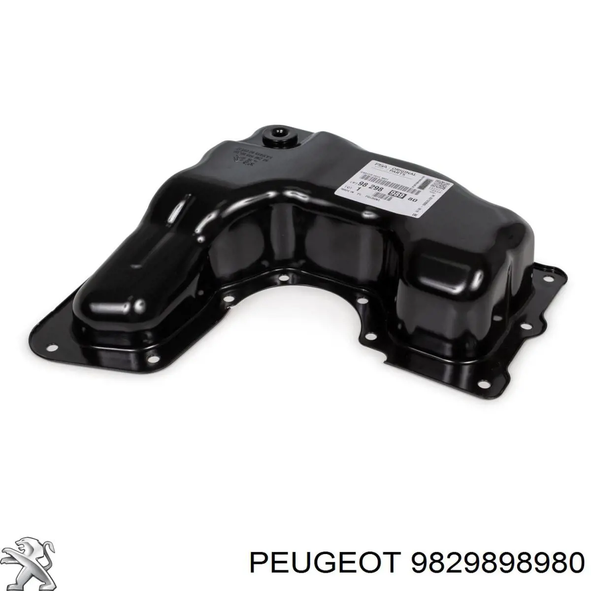 9802366780 Peugeot/Citroen Panela de óleo de cárter do motor