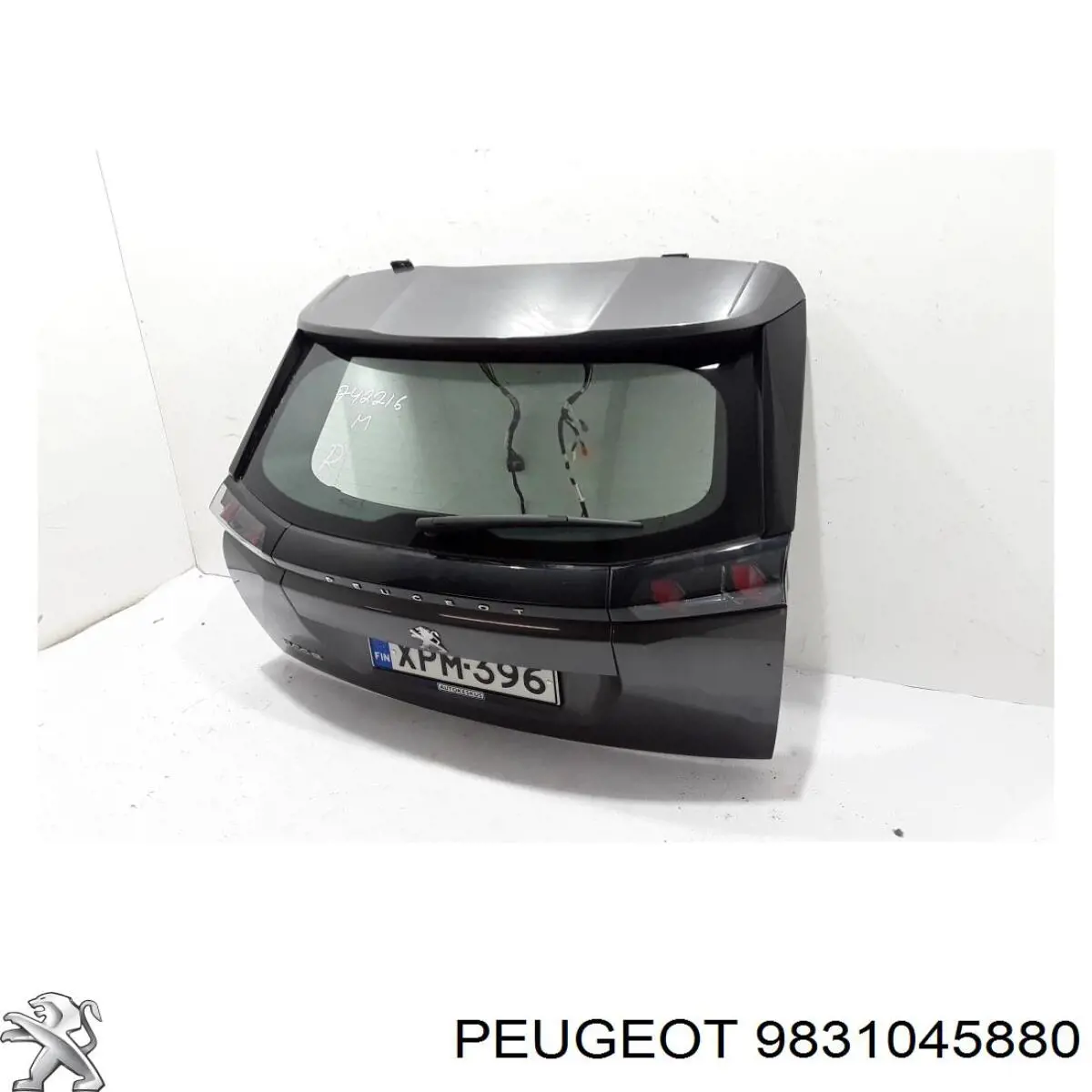 Compre 9831045880 Peugeot/Citroen Porta traseira (3ª/5ª porta-malas (tampa de alcapão)