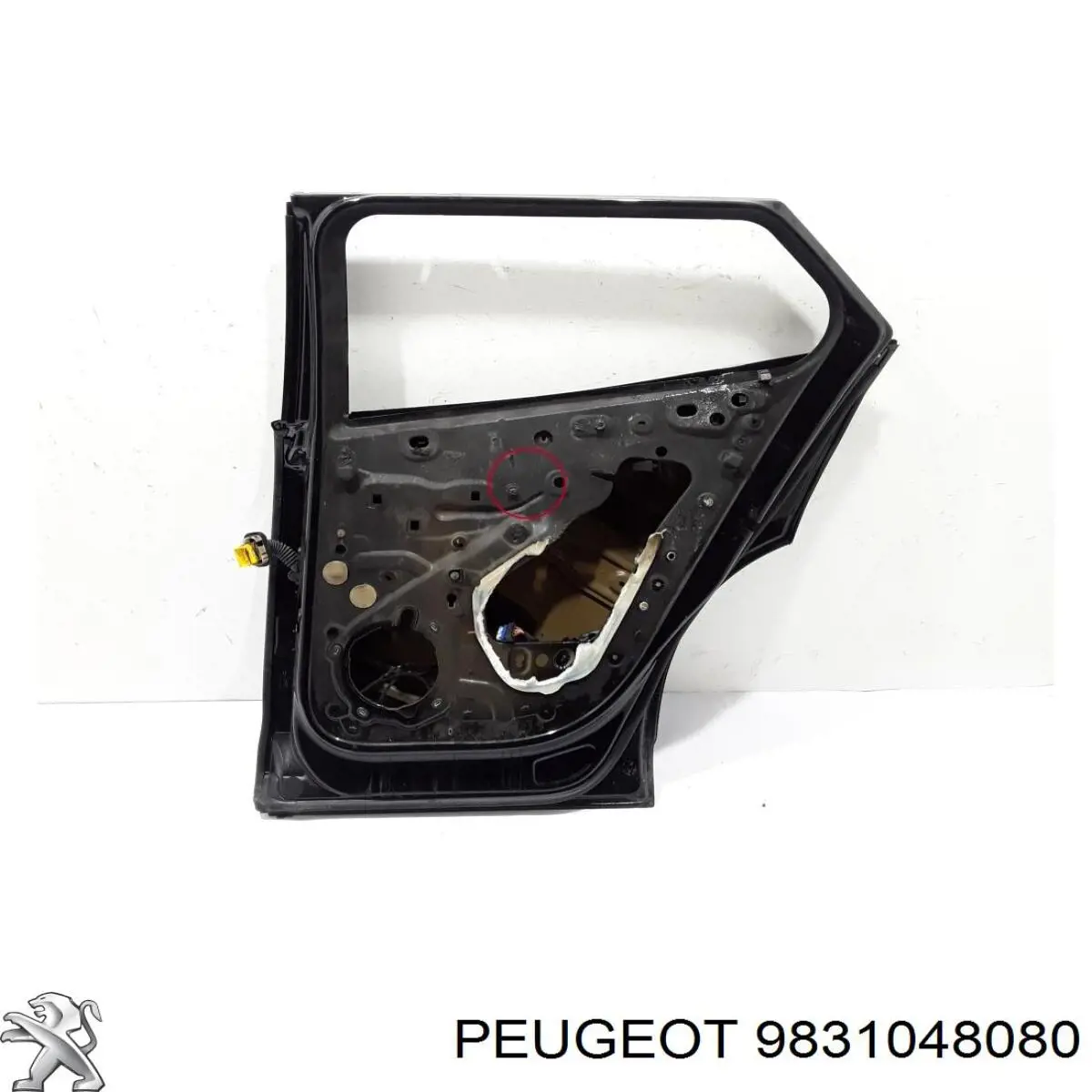 Compre 9831048080 Peugeot/Citroen Porta traseira direita