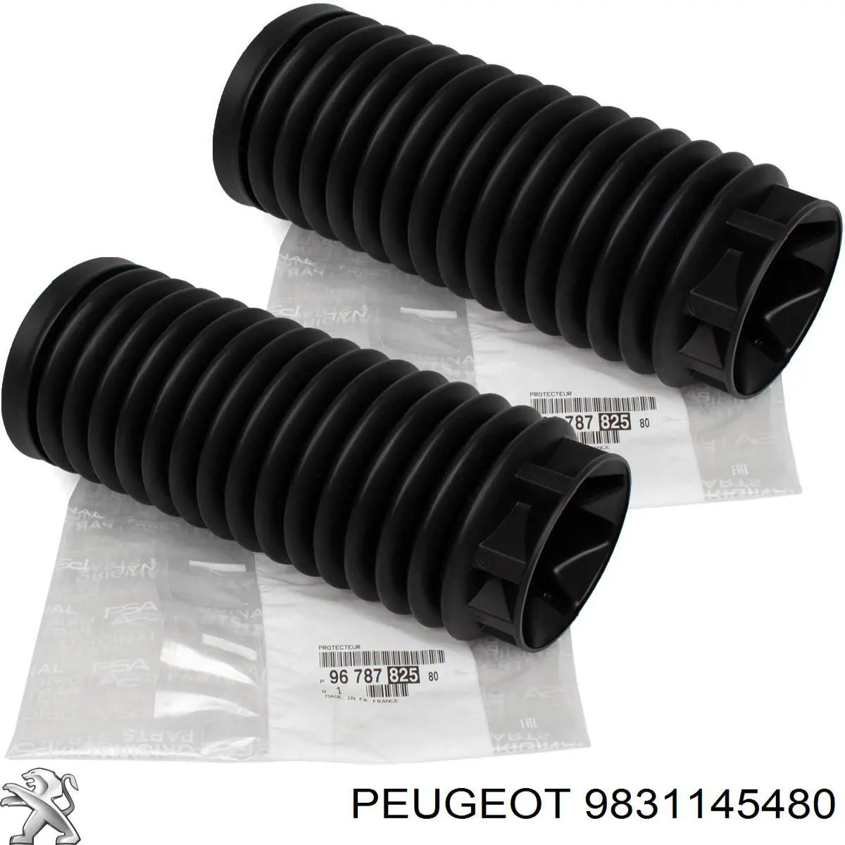 Pára-choque (grade de proteção) de amortecedor dianteiro 9831145480 Peugeot/Citroen