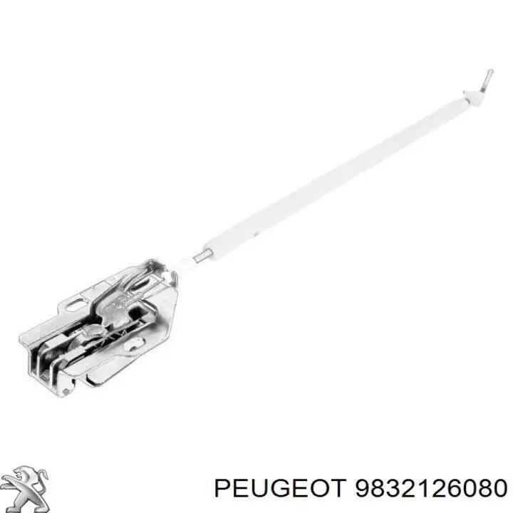 9832126080 Peugeot/Citroen Fecho da porta traseira direita batente