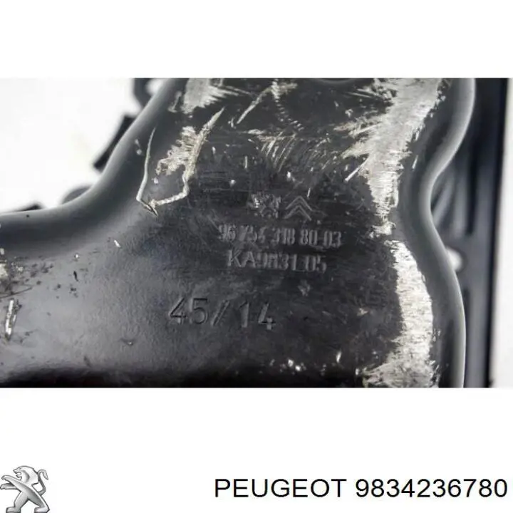 Panela de óleo de cárter do motor Peugeot/Citroen 9675431880 preço, a partir de 95,34 USD