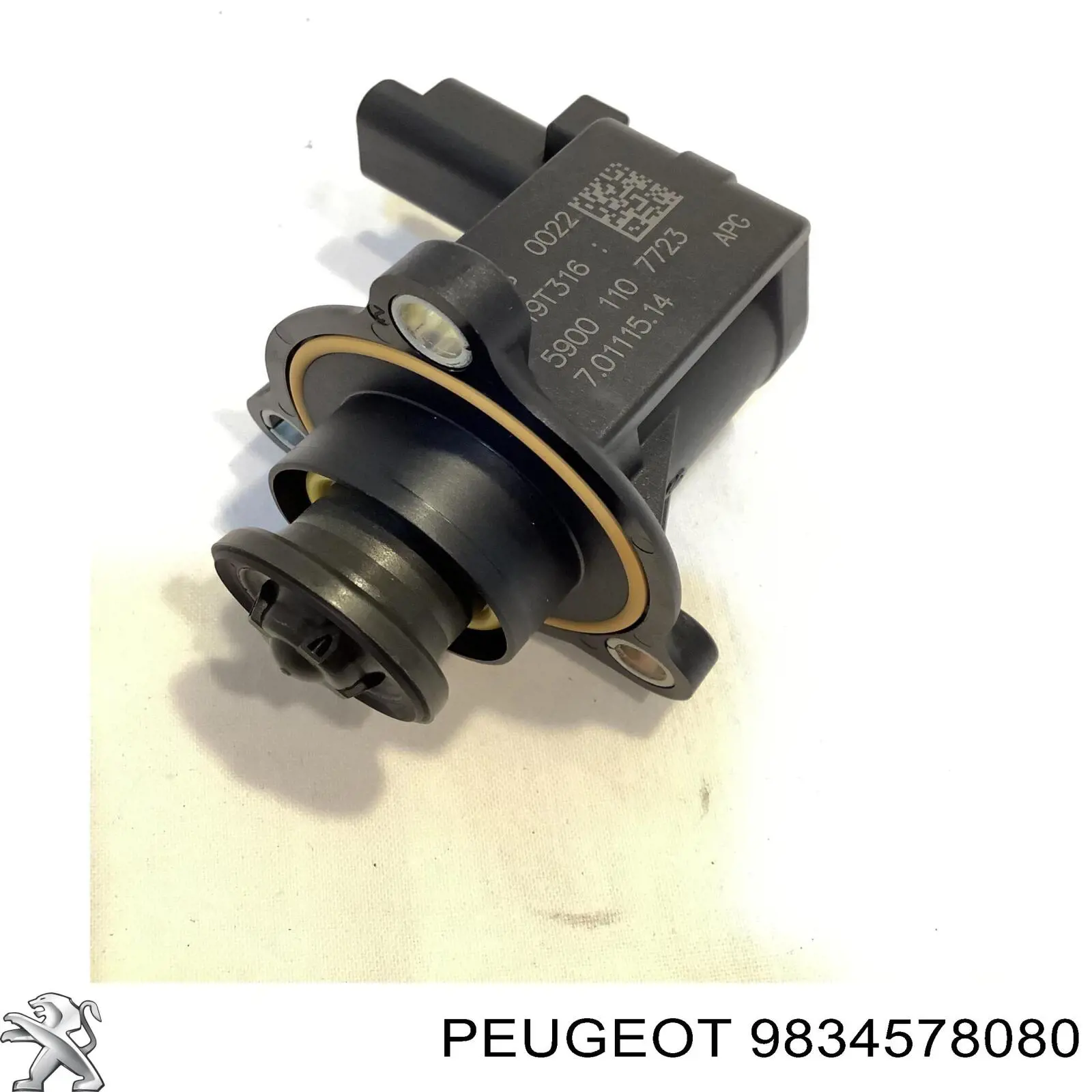 Compre 9834578080 Peugeot/Citroen Válvula de recirculação de ar supercompressão de turbina