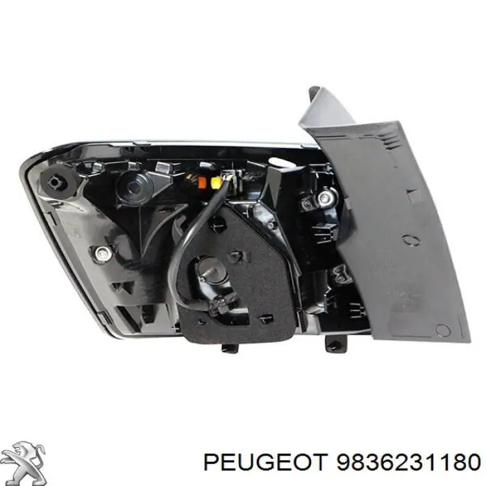 9836231180 Peugeot/Citroen Lanterna traseira direita externa