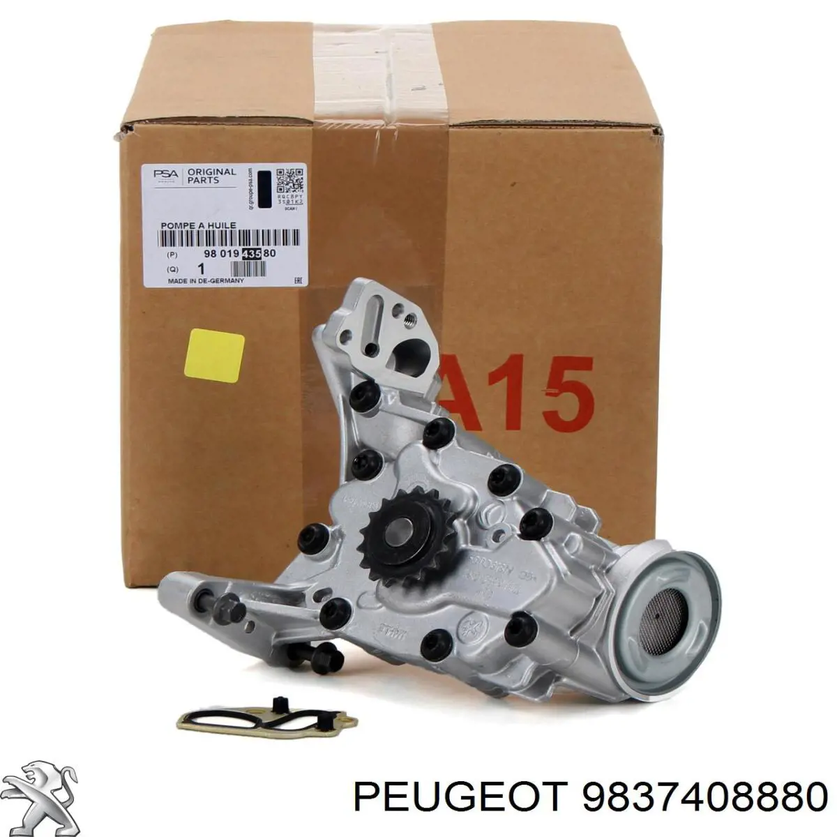 9837408880 Peugeot/Citroen Bomba de óleo