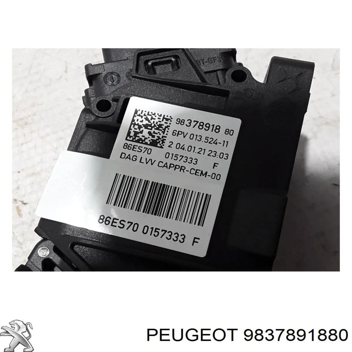 Pedal de gás (de acelerador) Peugeot/Citroen 9837891880 preço, a partir de 59,69 USD