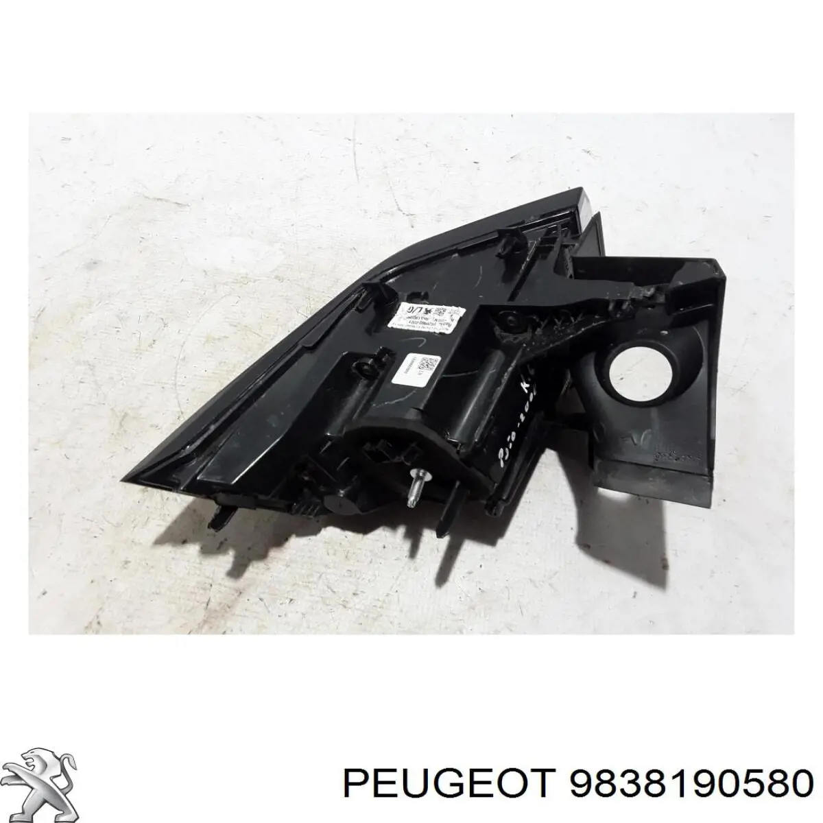 9838190580 Peugeot/Citroen Lanterna traseira esquerda externa