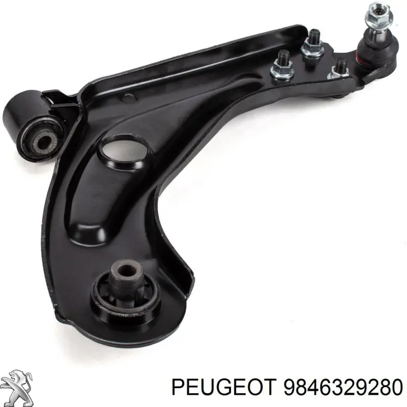 Braço oscilante inferior direito de suspensão dianteira Peugeot/Citroen 9846329280 preço, a partir de 77,36 USD