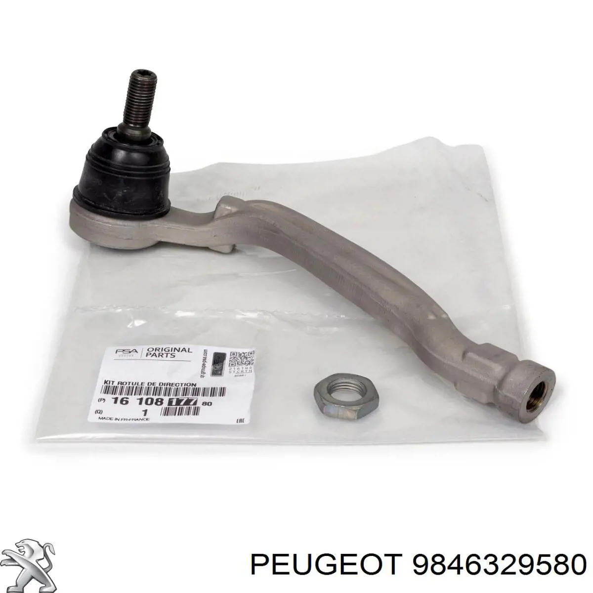 Compre 9846329580 Peugeot/Citroen Braço oscilante inferior esquerdo de suspensão dianteira