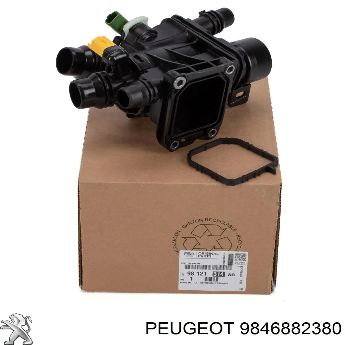 Compre 9846882380 Peugeot/Citroen Bomba de água (bomba) de esfriamento