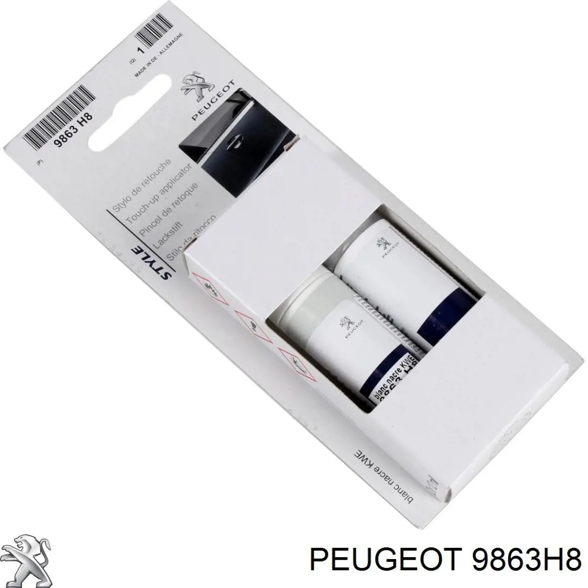 Tingimento (lápis) Peugeot/Citroen 00009863H8 preço, a partir de 18,00 USD