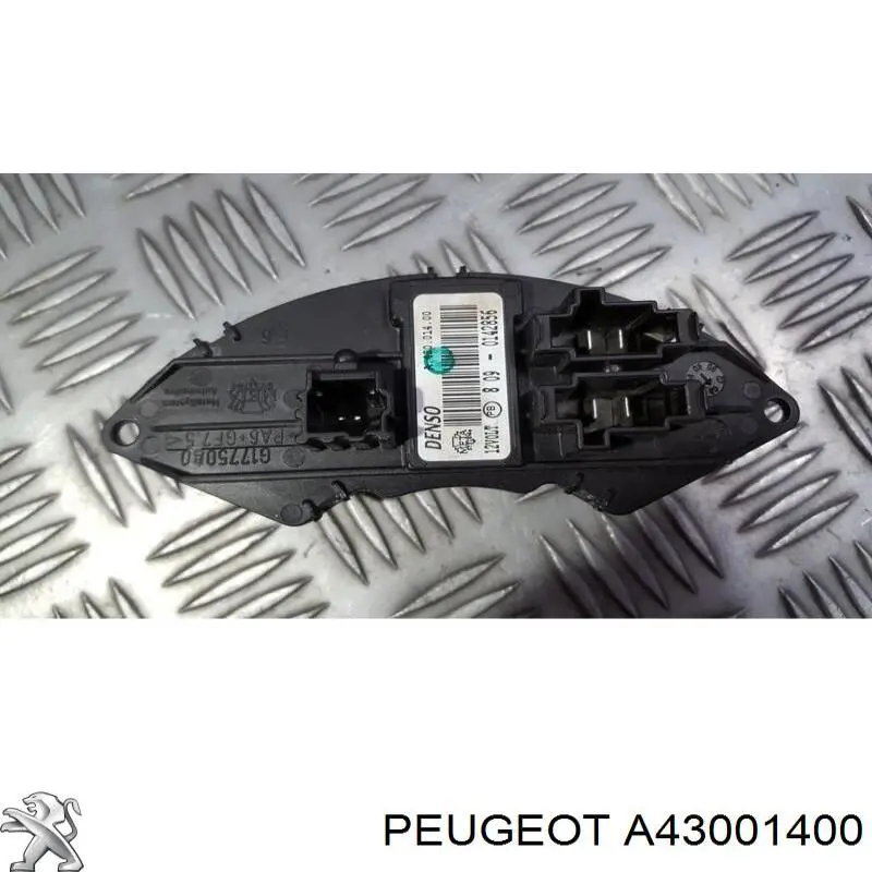 A43001400 Peugeot/Citroen Resistor (resistência) de ventilador de forno (de aquecedor de salão)