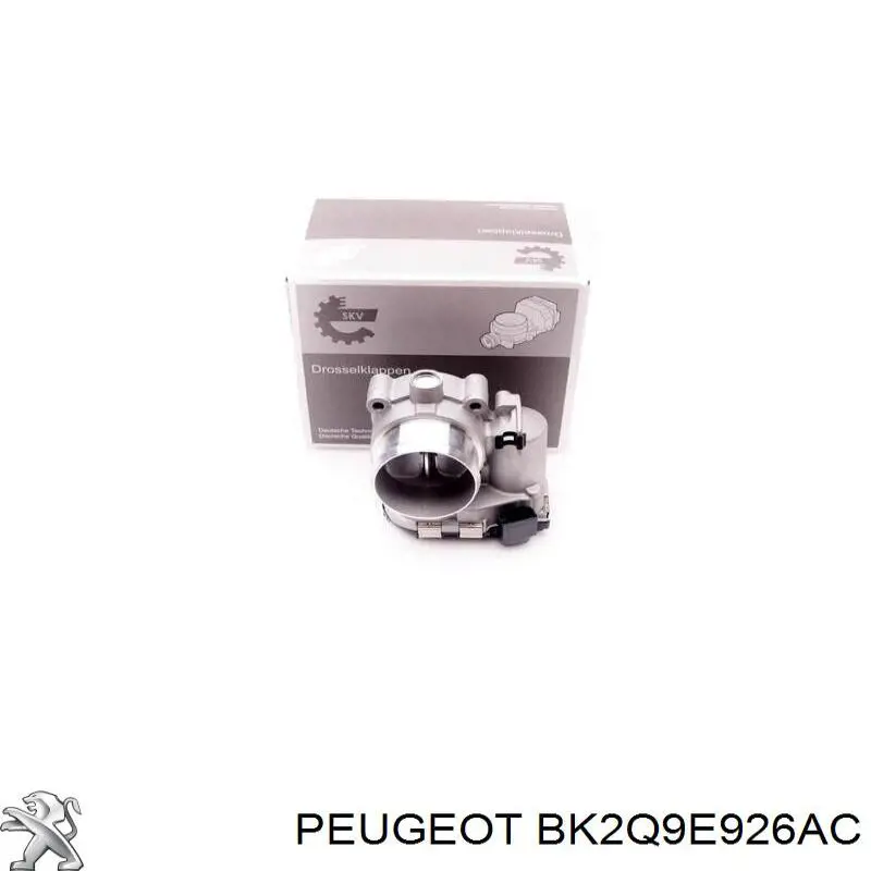 Válvula de borboleta montada Peugeot/Citroen BK2Q9E926AC preço, a partir de 81,72 USD