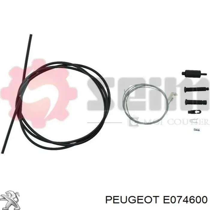 Cabo/pedal de gás (de acelerador) Peugeot/Citroen E074600 preço, a partir de 18,22 USD