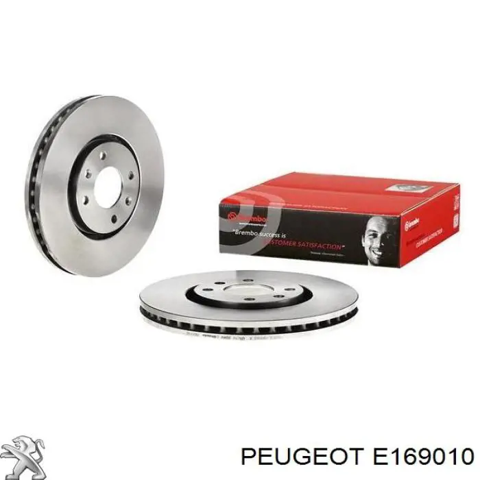 Disco do freio dianteiro Peugeot/Citroen E169010 preço, a partir de  