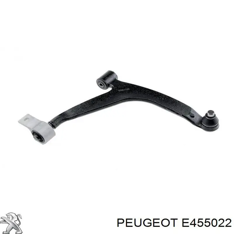 E455022 Peugeot/Citroen Braço oscilante inferior direito de suspensão dianteira