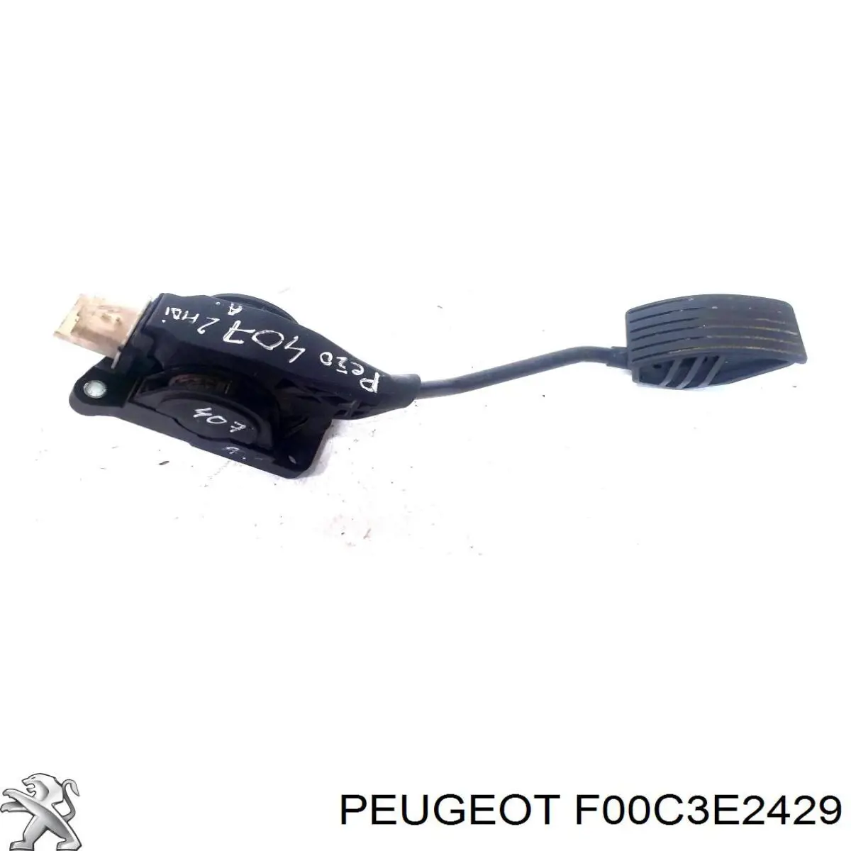 F00C3E2429 Peugeot/Citroen Pedal de gás (de acelerador)