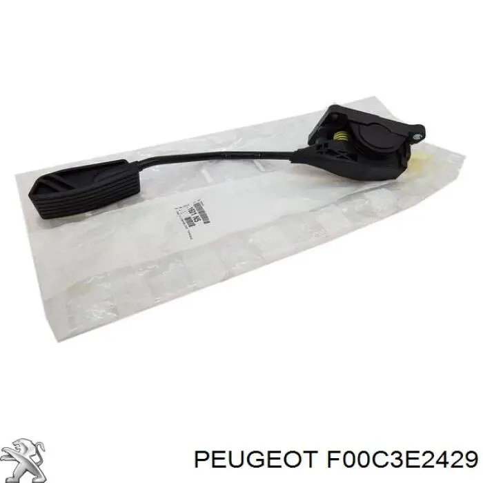 Pedal de gás (de acelerador) F00C3E2429 Peugeot/Citroen