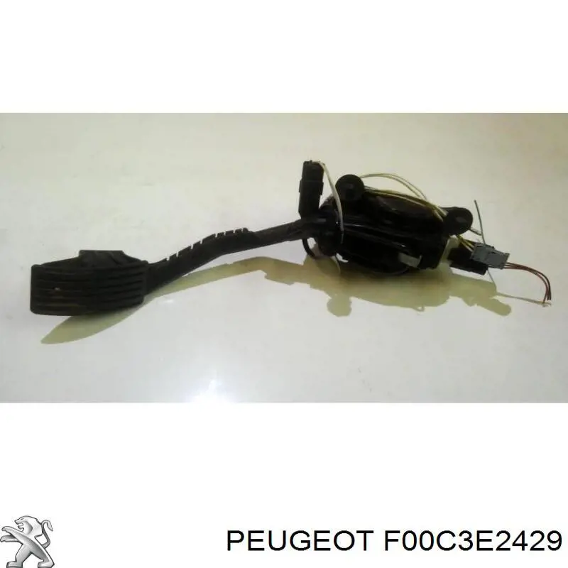 F00C3E2429 Peugeot/Citroen Pedal de gás (de acelerador)