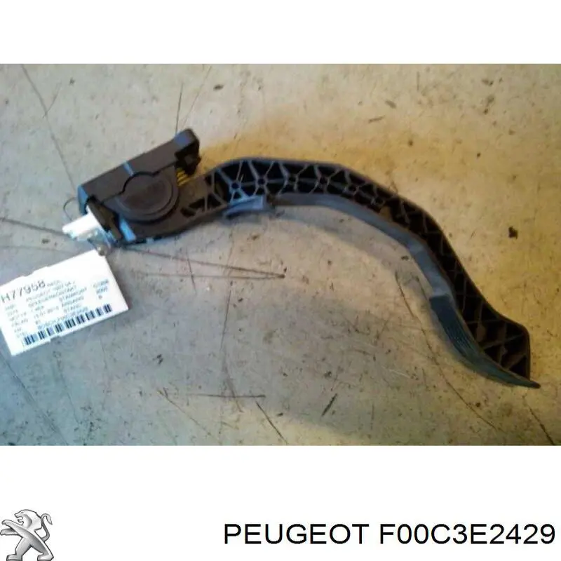 Pedal de gás (de acelerador) Peugeot/Citroen F00C3E2429 preço, a partir de 54,27 USD