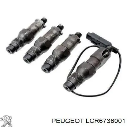 6736001 Delphi Injetor de injeção de combustível