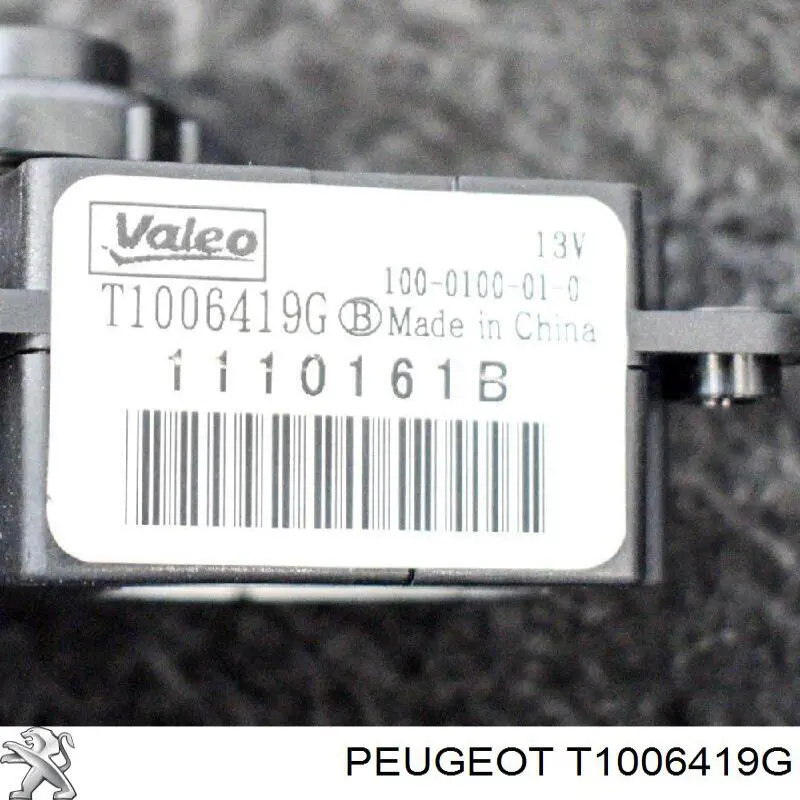 T1006419G Peugeot/Citroen Motor de comporta de recirculação de ar