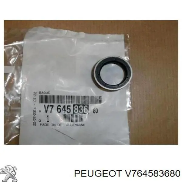 V764583680 Peugeot/Citroen Kit de reparação de válvula de pressão de óleo