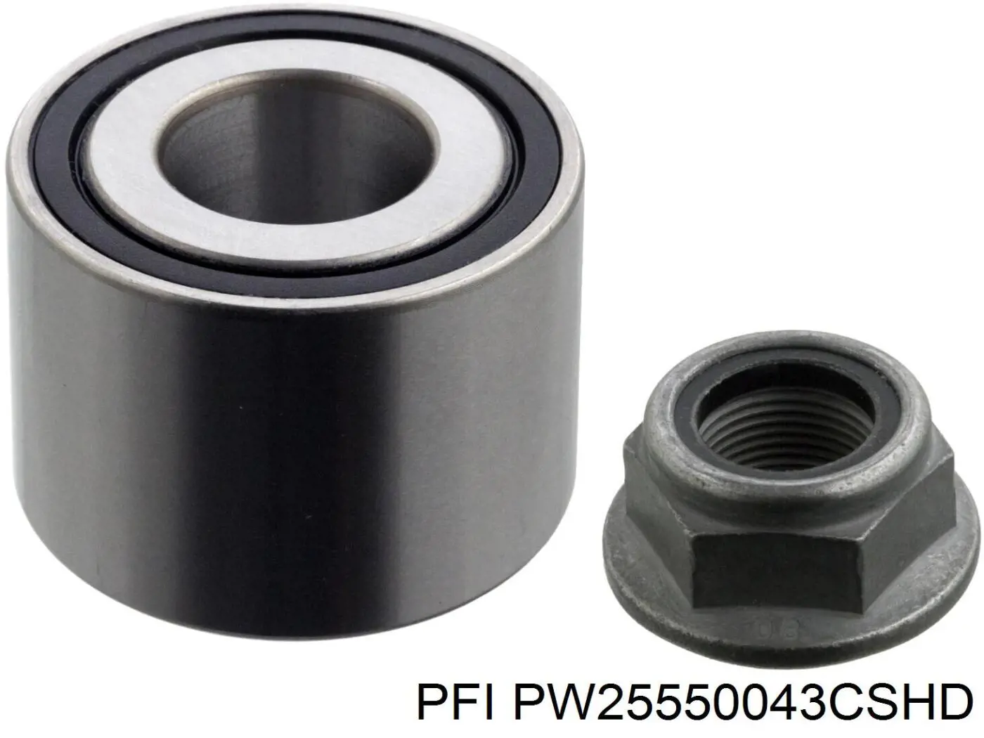 PW25550043CSHD PFI Rolamento de cubo traseiro