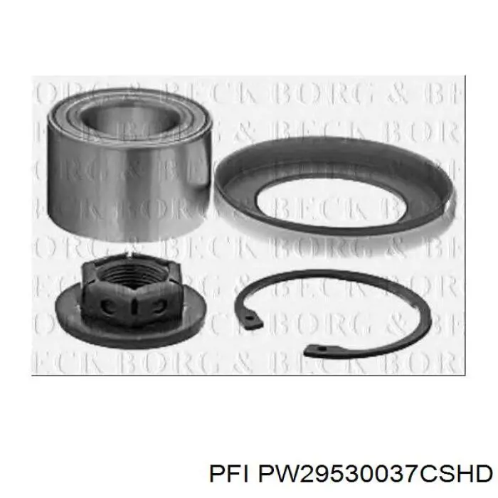 Compre PW29530037CSHD PFI Rolamento de cubo traseiro