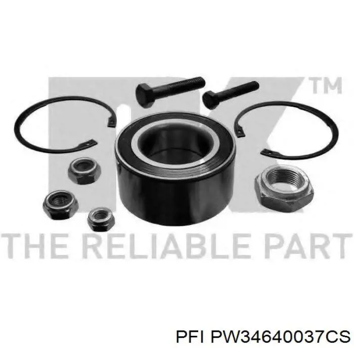 Rolamento de cubo dianteiro PFI PW34640037CS preço, a partir de 24,76 USD