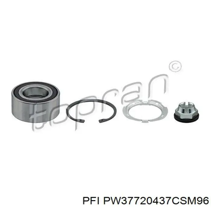 Rolamento de cubo dianteiro PFI PW37720437CSM96 preço, a partir de 35,12 USD
