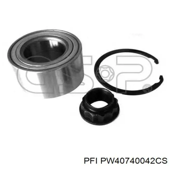 PW40740042CS PFI Rolamento de cubo dianteiro