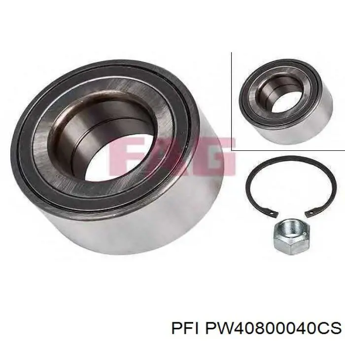 Rolamento de cubo dianteiro PFI PW40800040CS preço, a partir de 43,69 USD