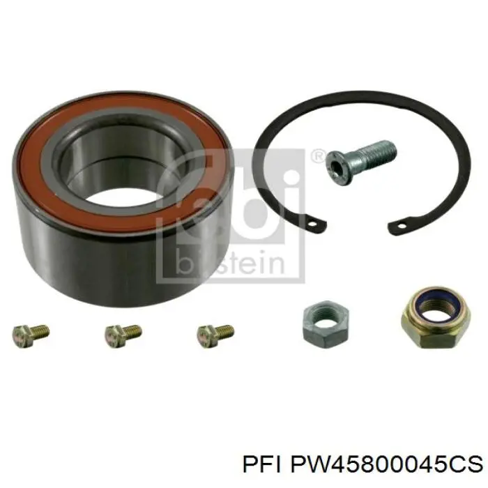 PW45800045CS PFI Rolamento de cubo traseiro