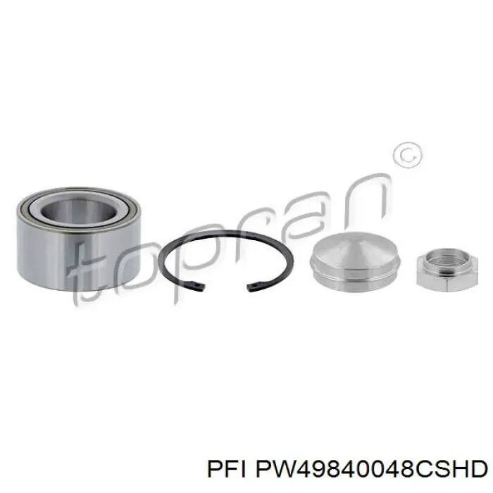 Rolamento de cubo dianteiro PFI PW49840048CSHD preço, a partir de 26,44 USD