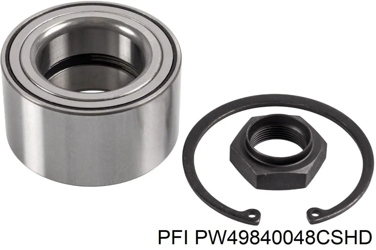 PW49840048CSHD PFI Rolamento de cubo dianteiro