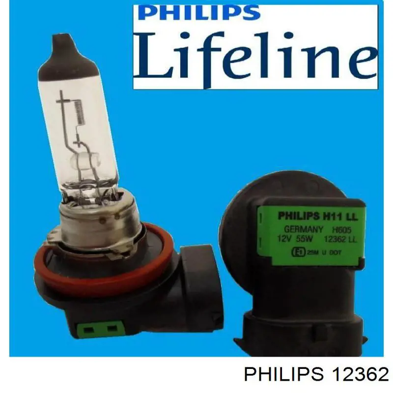 12362 Philips Lâmpada