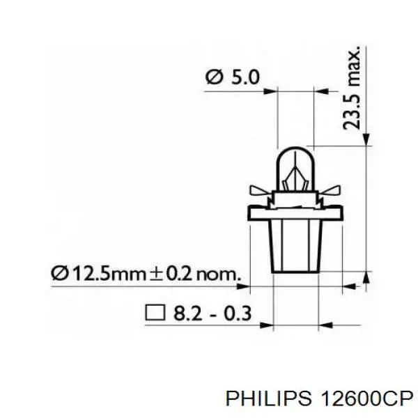 Compre 12600CP Philips Lâmpada