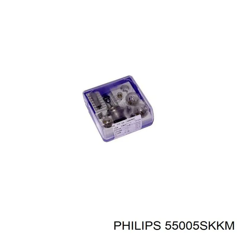 Lâmpadas das luzes, kit para automóvel Philips 55005SKKM preço, a partir de 8,12 USD