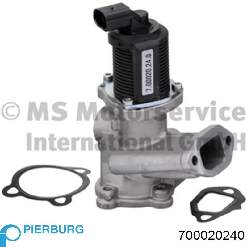 Compre 700020240 Pierburg Válvula EGR de recirculação dos gases