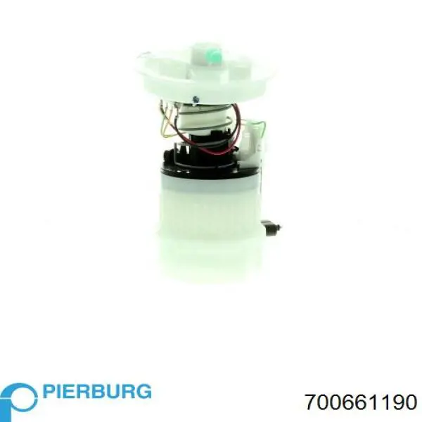 Compre 700661190 Pierburg Módulo de bomba de combustível com sensor do nível de combustível