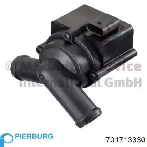 701713330 Pierburg Bomba de água (bomba) de esfriamento, adicional elétrica