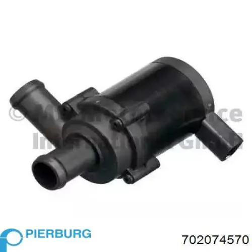 Bomba de água (bomba) de esfriamento, adicional elétrica Pierburg 702074570 preço, a partir de 63,10 USD